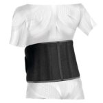 Nueva Clásica Faja lumbar con varillas 5 mm negra